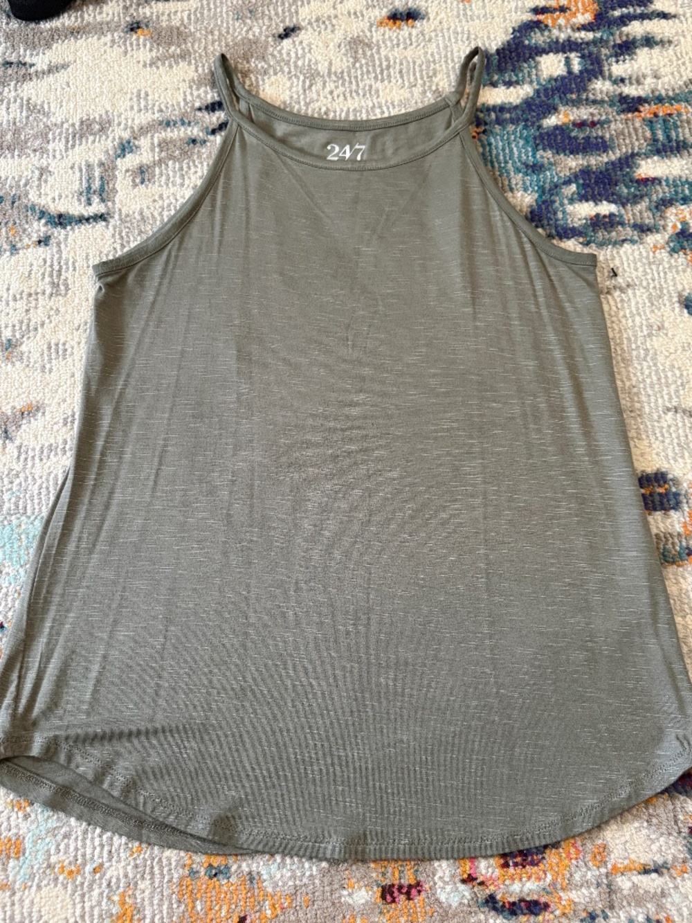 Maurices soft olive green camisole tank ladies women size small top shirt blouse
